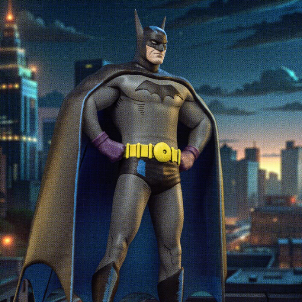 DC Comics Art Scale Statue 1/10 Batman Detective 85th Anniversary 26cm